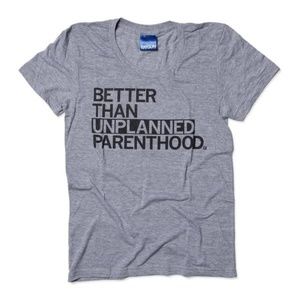 Unplanned Parenthood t shirt